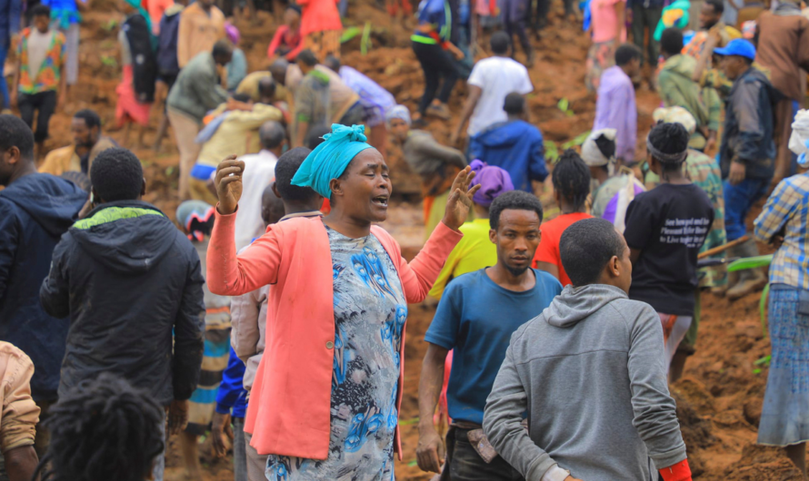 At least 157 dead in southern Ethiopia mudslides as search operations continue