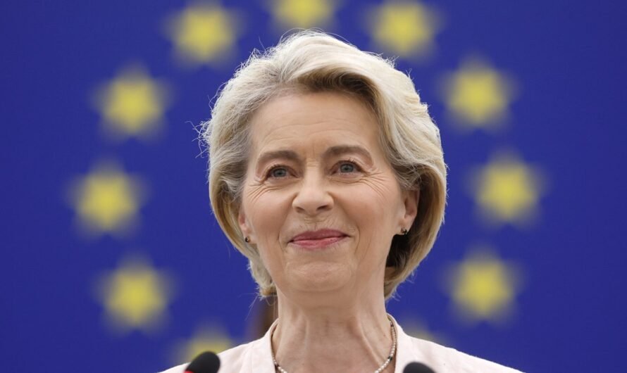 European Commission President Ursula von der Leyen makes final bid for second term before vote