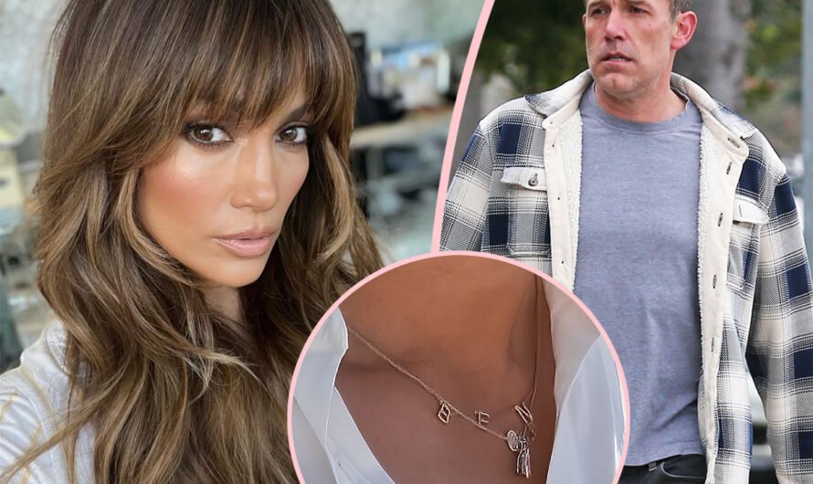 Jennifer Lopez Replaces ‘Ben’ Necklace With One That Says THIS Name!