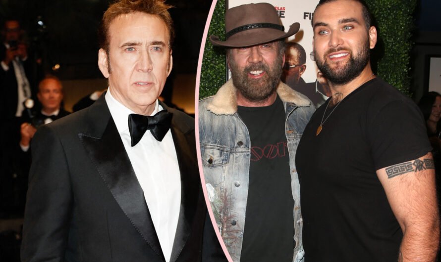 Nicolas Cage Bails Out Son Weston – After Arrest For Assault With A Deadly Weapon On His Own Mother!