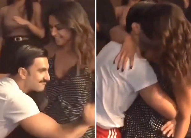 Ranveer Singh kisses and hugs Deepika Padukone in new set glimpse from ‘Sher Khul Gaye’ song shoot from Fighter, video goes viral : Bollywood News