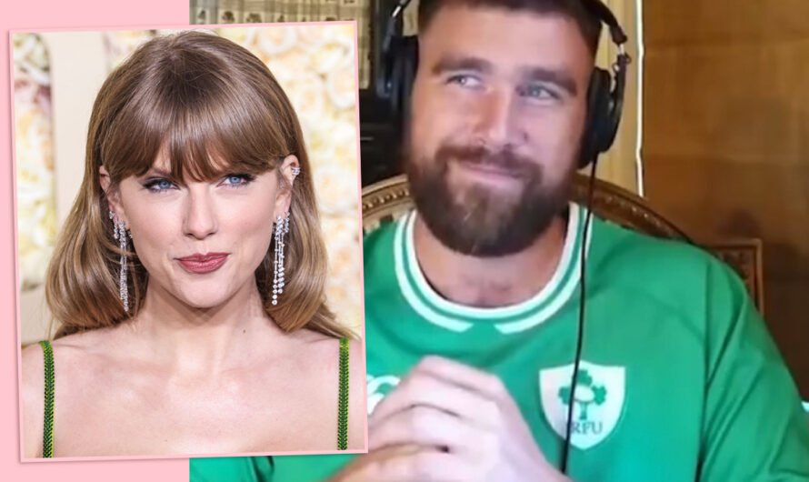 Is Taylor Swift Purposely Distracting Travis Kelce While He’s Recording His Podcast?