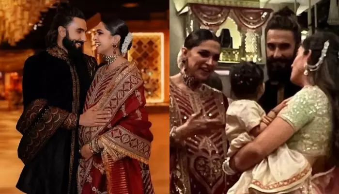 Deepika Padukone Cutely Plays With Isha Ambani’s Daughter, Aadiya, Showcases Her Motherly Instincts