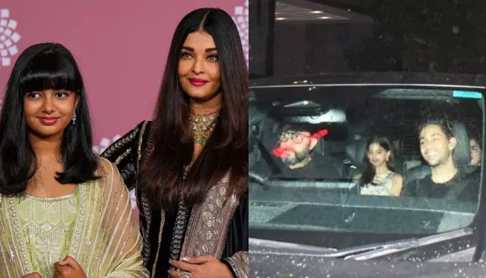 Abhishek Bachchan Takes Suhana And Agastya On A Dinner Date, Netizen Says ‘He’s Never With Aaradhya’