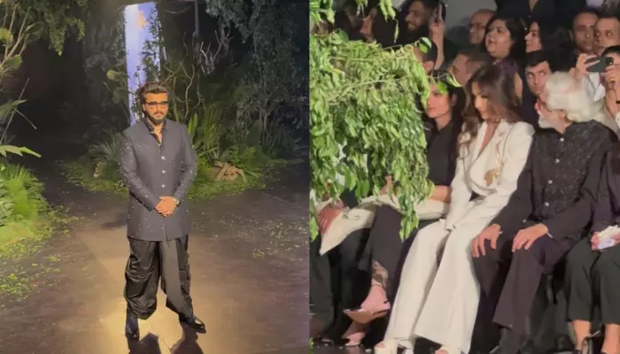 Malaika Arora Steals Glances As She Watches Her Ex-BF, Arjun Kapoor’s Ramp Walk From Front Row