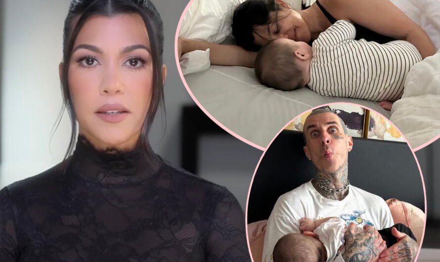 Kourtney Kardashian Thinks She’s Co-Sleeping ‘Safely’ With Baby Rocky – Which Is Terrifying For THIS Simple Reason!