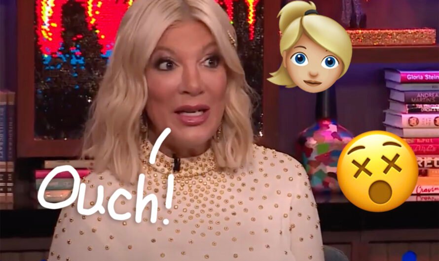 Tori Spelling’s TMI ‘Landing Strip’ Story Will Make You Think Twice About Bleaching!