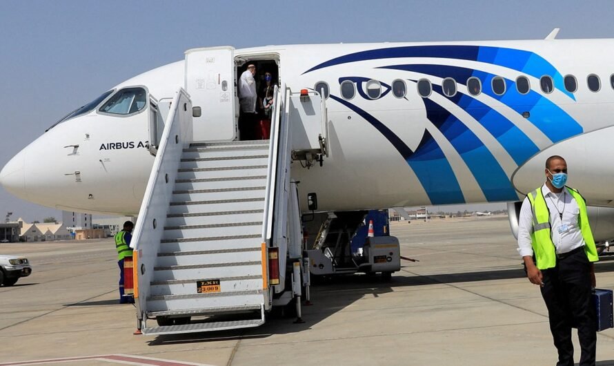 Egypt asks its airlines to avoid Iran airspace for three hours on Thursday