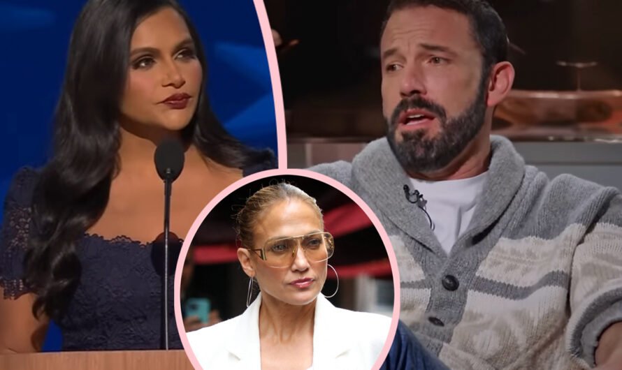 Whoa! Ben Affleck Upset At Mindy Kaling For Her ‘Frustrating’ Joke About Jennifer Lopez Divorce At The DNC!