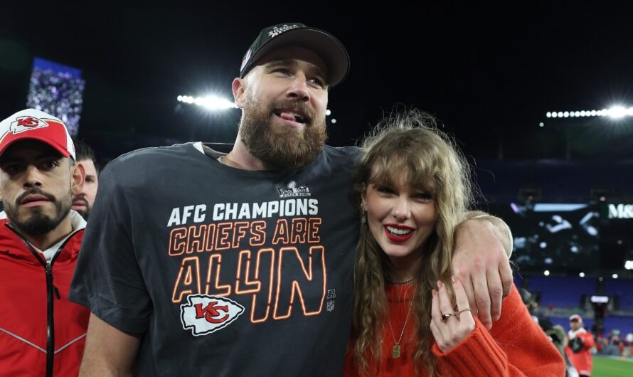 Travis Kelce Gifts Taylor Swift $30k in Red Roses: Report – Hollywood Life