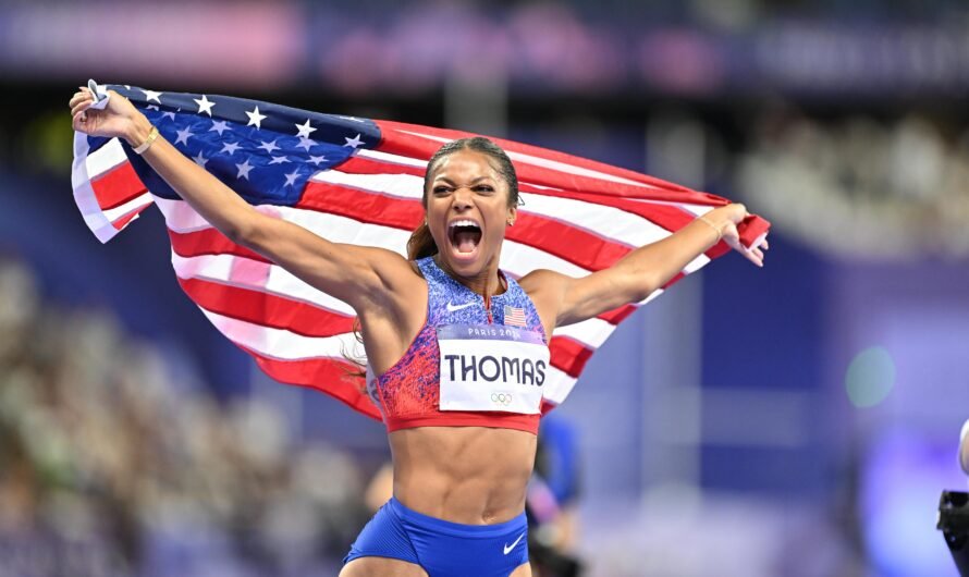 Gabby Thomas Wins Olympic Gold in 200 Meters with Dominant Performance – Hollywood Life