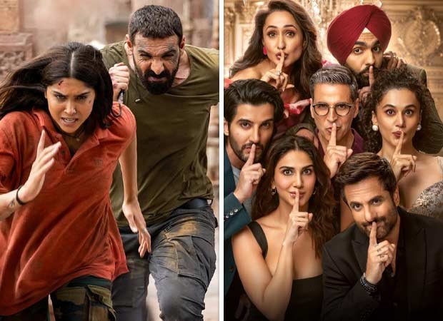 Box Office Estimate: John Abraham’s Vedaa outperforms Akshay Kumar’s Khel Khel Mein on Independence Day in an unexpected turn of events :Bollywood Box Office