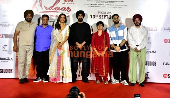 Photos: Gippy Grewal, Jasmin Bhasin, Gurpreet Singh Ghuggi, and others attend the trailer launch of Punjabi film Ardaas Sarbat De Bhale Di | Parties & Events