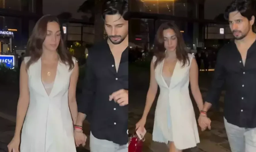 Kiara Advani Aces A White Blazer Dress As She Exits From Dinner Holding Hands With Sidharth Malhotra