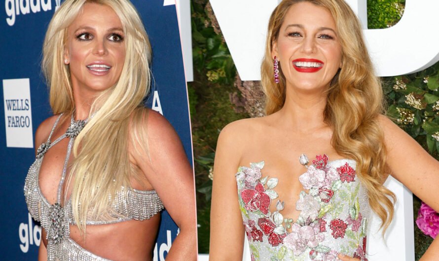 Britney Spears Responds To Blake Lively Wearing Her Iconic Dress… By Debuting An ‘Updated Version’!