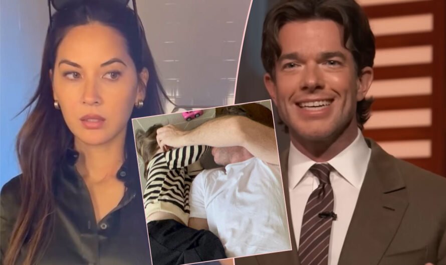 Olivia Munn Catches John Mulaney & Son Malcolm Doing ‘Same Exact Fidget’