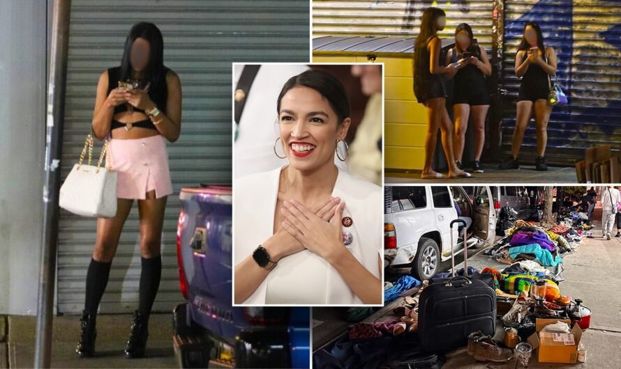 AOC’s ‘Red Light’ district overrun with prostitutes as locals call her out