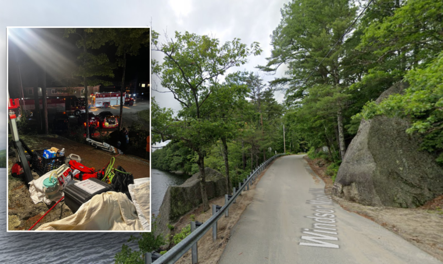 New Hampshire authorities rescue 11-year-old boy stuck between two boulders