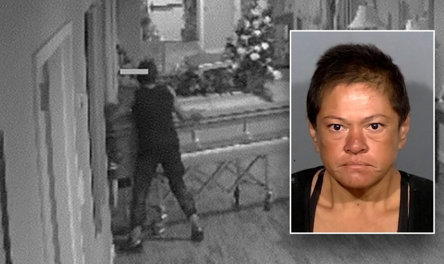 Las Vegas woman arrested after stealing casket with body inside: Police