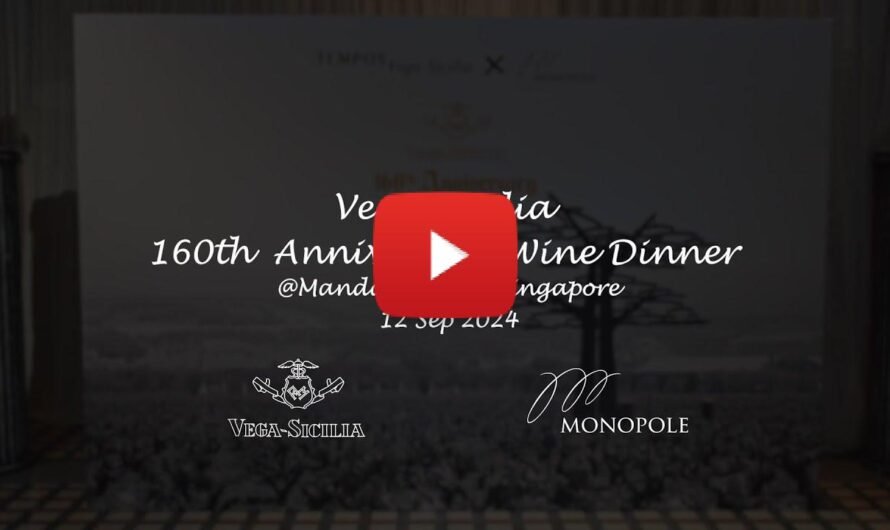 Monopole Celebrates 160 Years of Legendary Vega Sicilia with an Exclusive Wine Dinner