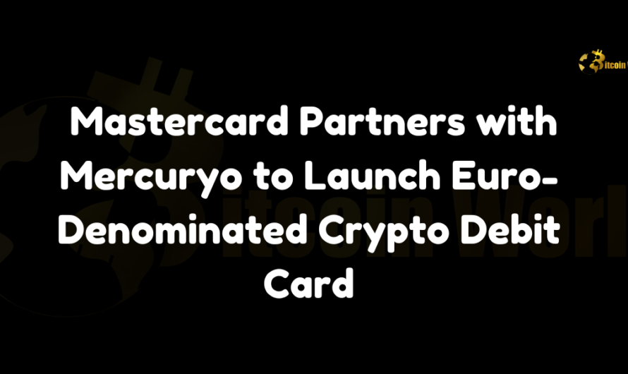 Mastercard Launches Euro Crypto Debit Card with Mercuryo