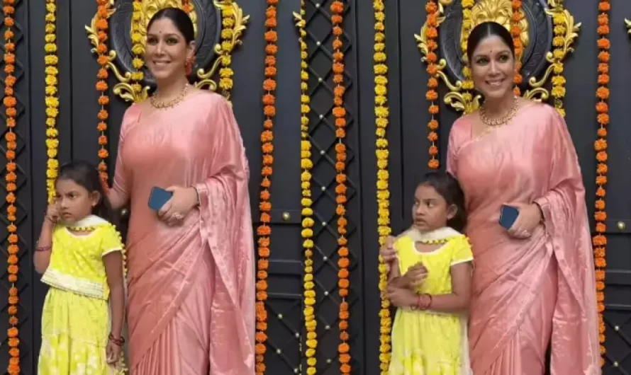 Sakshi Tanwar and Daughter, Dityaa, Stun In Ethnic Outfits At Ekta Kapoor’s Ganpati Celebration