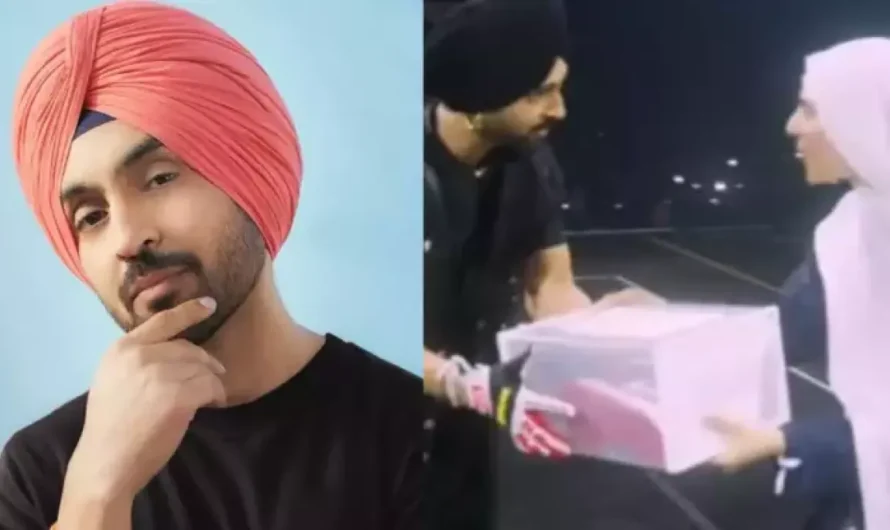 Diljit Dosanjh Gifts Shoes To A Pakistani Fan