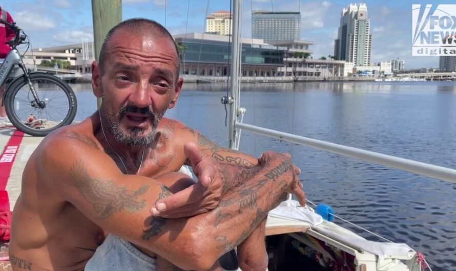 Viral sensation ‘Lieutenant Dan’ arrested for boat being ‘public health hazard’: police