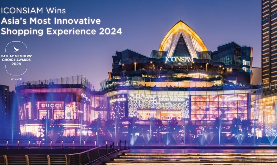 ICONSIAM Wins Asia’s Most Innovative Shopping Experience Award from Cathay Members’ Choice Awards 2024