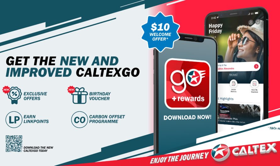 Chevron Singapore gives customers a smarter, more rewarding way to refuel with the launch of the refreshed CaltexGO mobile app