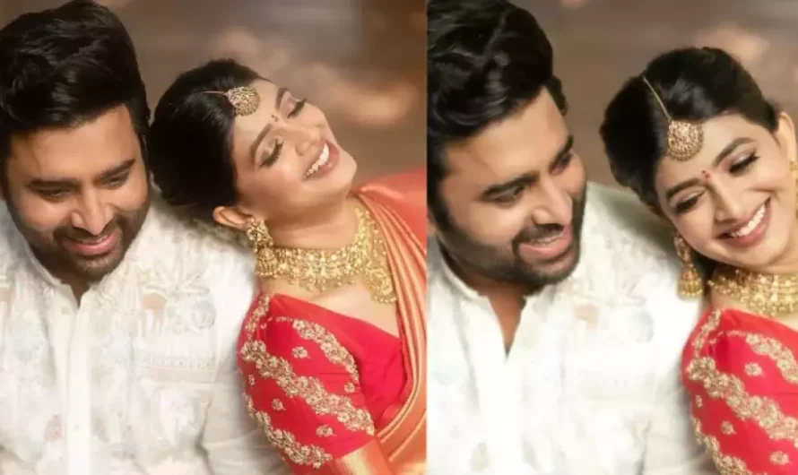 Nara Rohith And Siree Lella Engagement Is Traditional Dream, Bride-To-Be Stuns In Kanjeevaram Saree