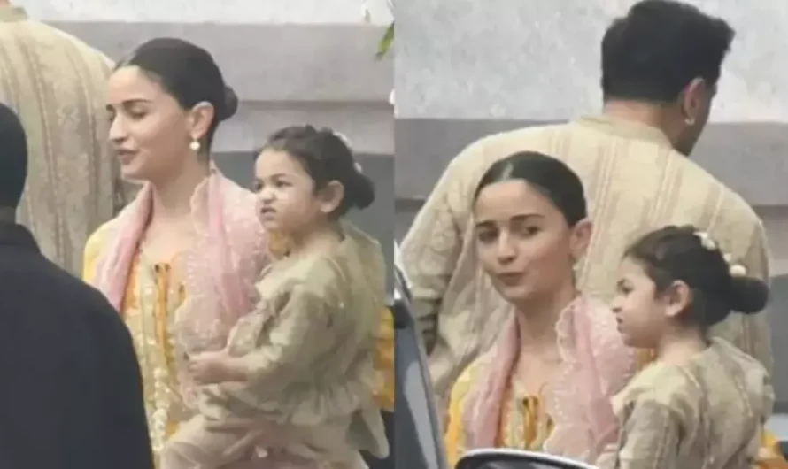 Raha And Daddy, Ranbir Kapoor Twin For Diwali, Her Cute Expressions Make Fans Say, ‘Like Mother…’