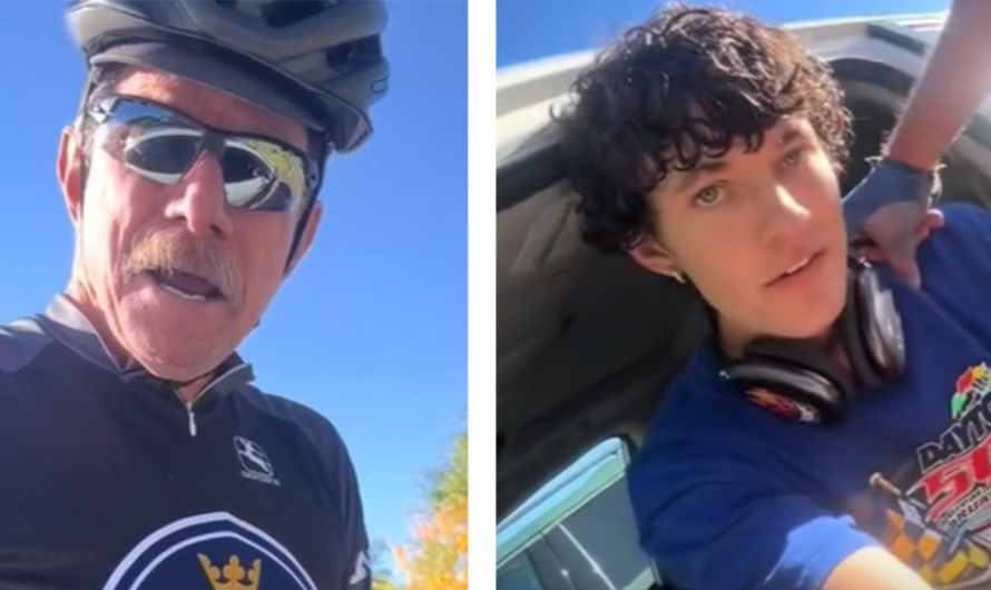 Angry cyclist who screamed at driver fined after calling cops