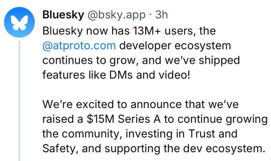 Bluesky Secures $15 Million Funding While Steering Clear of Crypto