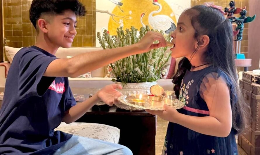 Shilpa Shetty’s Kids Celebrate Bhai Dooj