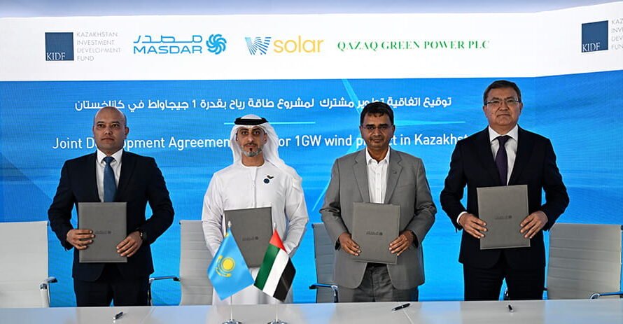 Masdar strengthens renewable energy footprint with Kazakhstan wind farm deal