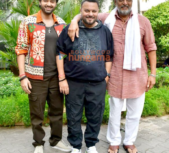 Photos: Nana Patekar, Utkarsh Sharma and Anil Sharma promote their upcoming film Vanvaas | Parties & Events