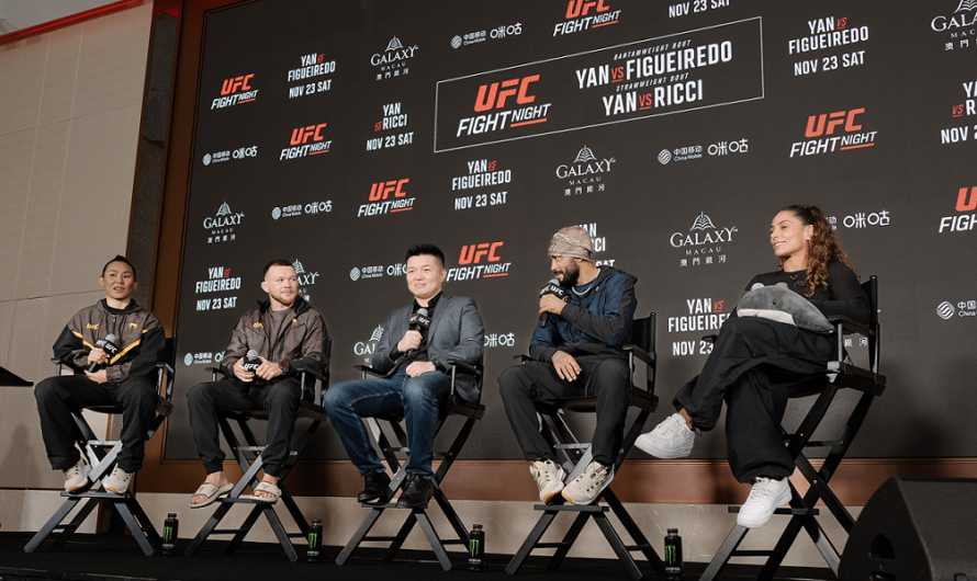 UFC® FIGHT NIGHT MACAU at Galaxy Macau A Thrilling Night of Fights Set for Galaxy Arena on November 23