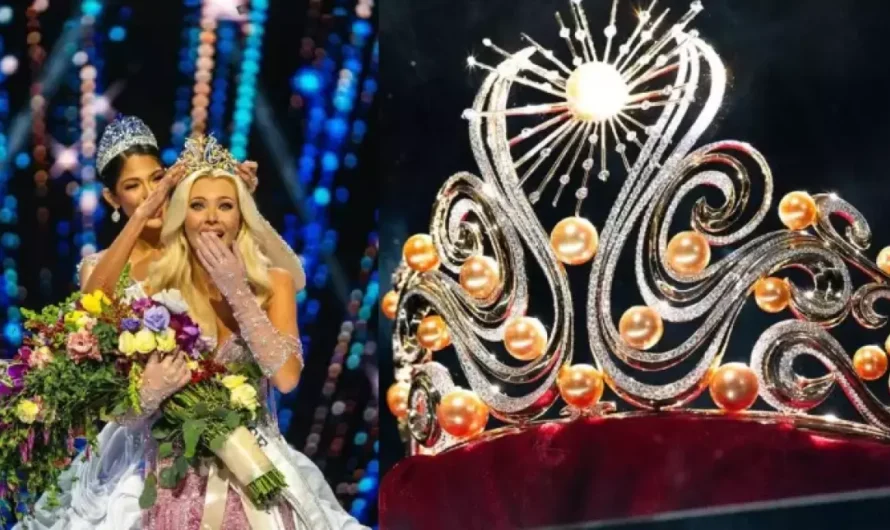 Denmark’s Victoria Kjaer Becomes The 73rd Miss Universe, Wore 23 South-Sea Pearls Crafted Gold Crown