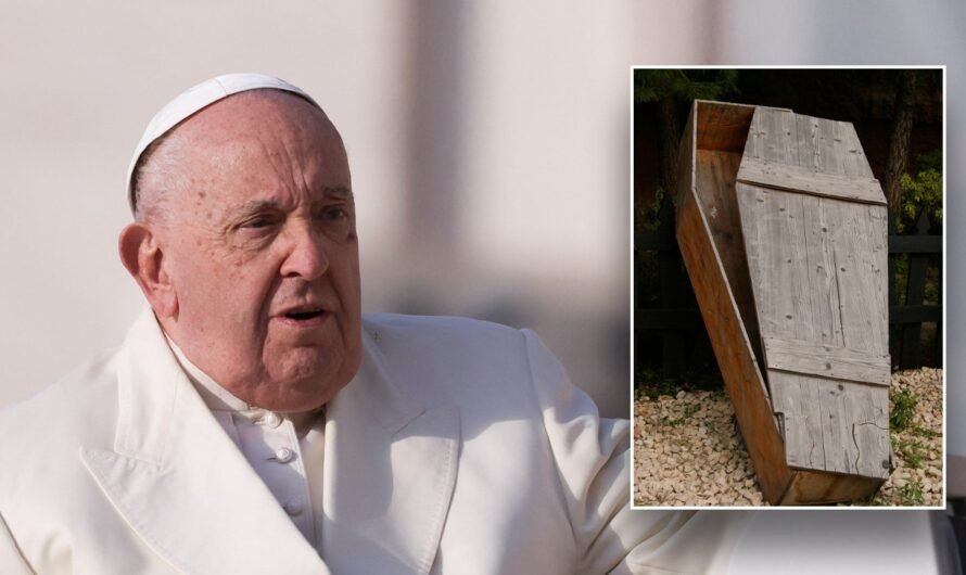 Pope Francis rejects tradition, opts for humble wooden casket and burial outside Vatican