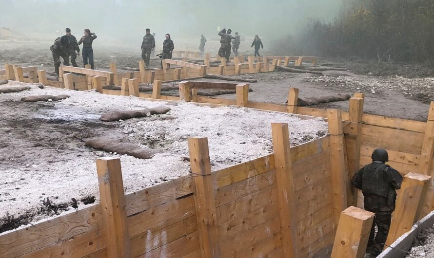 Ukrainian troops train for trench warfare near France’s WWI battlefields