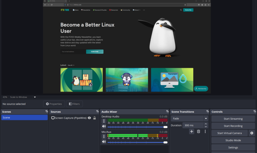 OBS Studio 31.0 Drops Ubuntu 22.04 LTS Support and Adds New Features