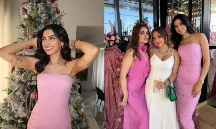 Khushi Kapoor Stuns In Pink At Aaliyah Kashyap’s Bridal Shower, Channels Perfect Bridesmaid Vibes