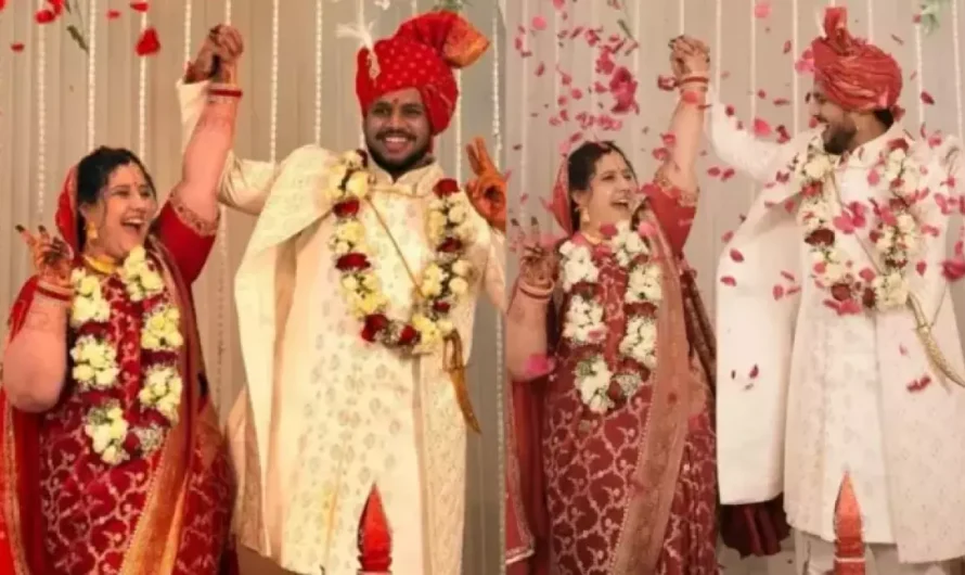 ‘Karishma Ka Karishma’ Fame, Jhanak Shukla Marries BF, Swapnil Suryawanshi In A Gorgeous Red Saree