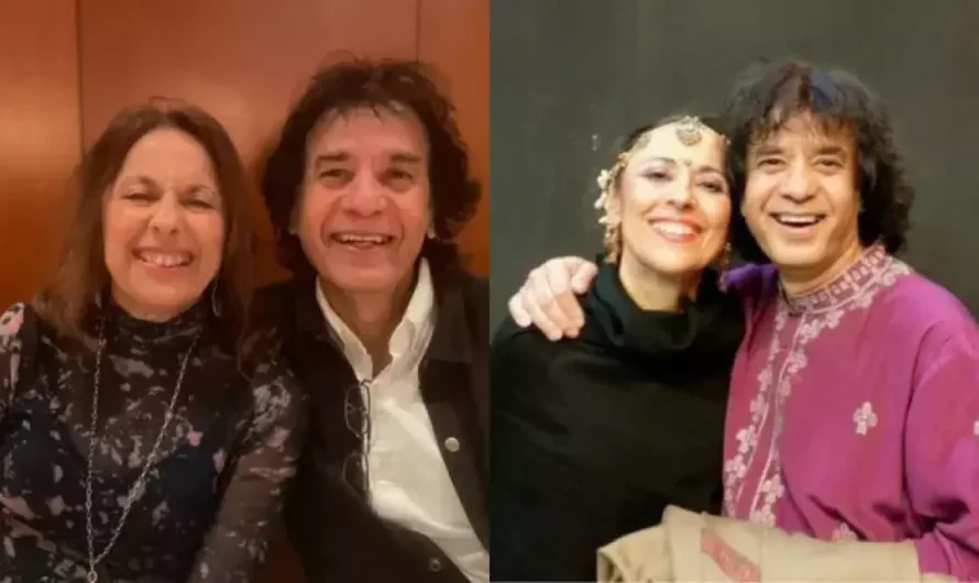 Meet The Late Tabla Maestro, Zakir Hussain’s Wife And Leading Kathak Dancer, Antonia Minnecola