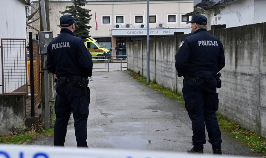 Croatian school knife attack leaves 7-year-old dead, 6 people wounded, police say