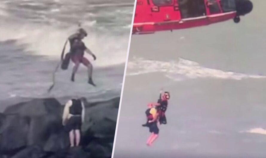 Missing Florida jet skier rescued from rocks off St. Lucie Inlet: video